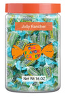 Jolly Rancher World'S Best Flavored Fruit Hard Candy Bulk Candies In Jar 16Oz Tasty Yummy Perfectly Delicious Time (Lime, 16Oz)