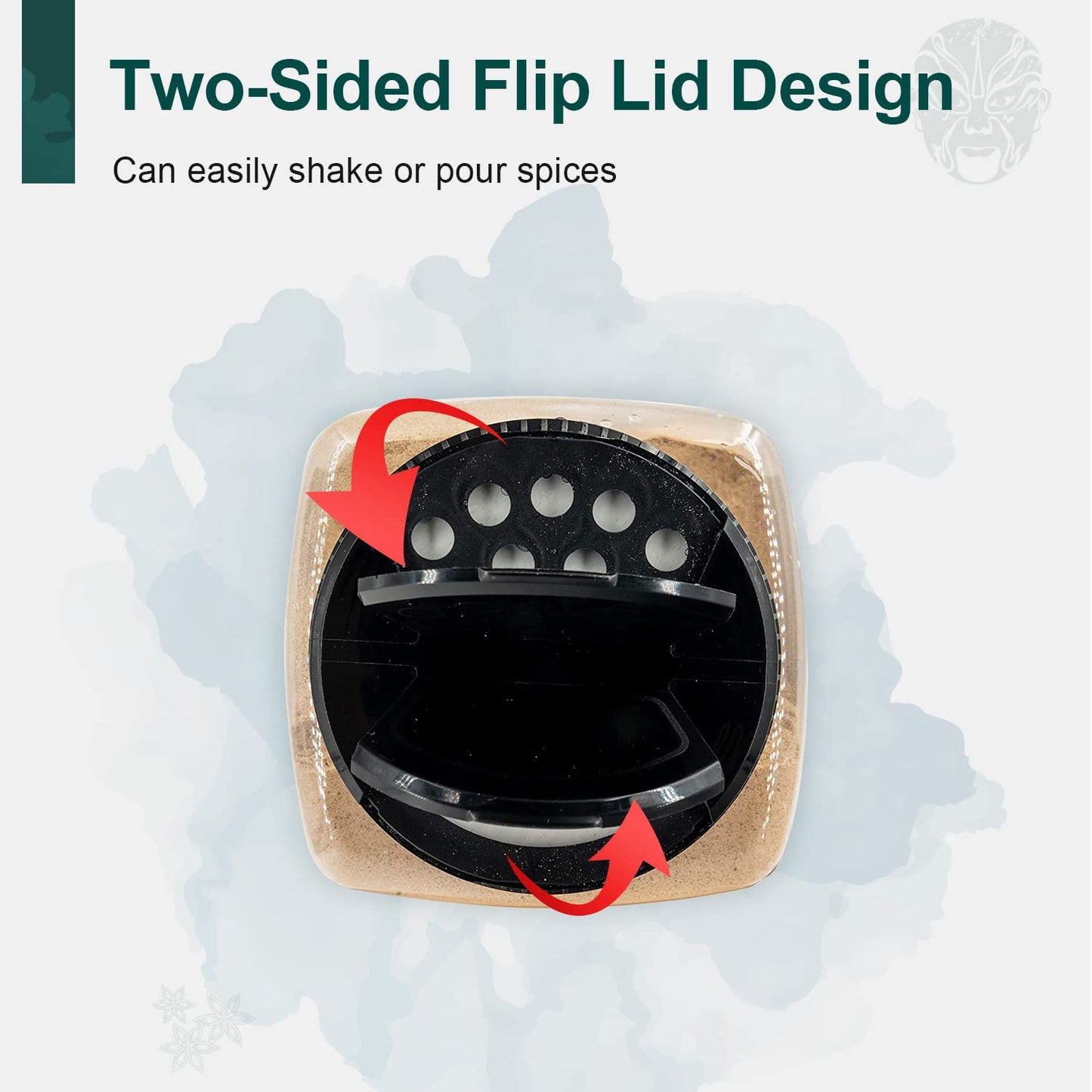 Soeos Fine Ground White Pepper 18oz (510), Non-GMO, Kosher Verified, Freshly Packed to Keep Peppers Fresh, Fine Grain, White Pep