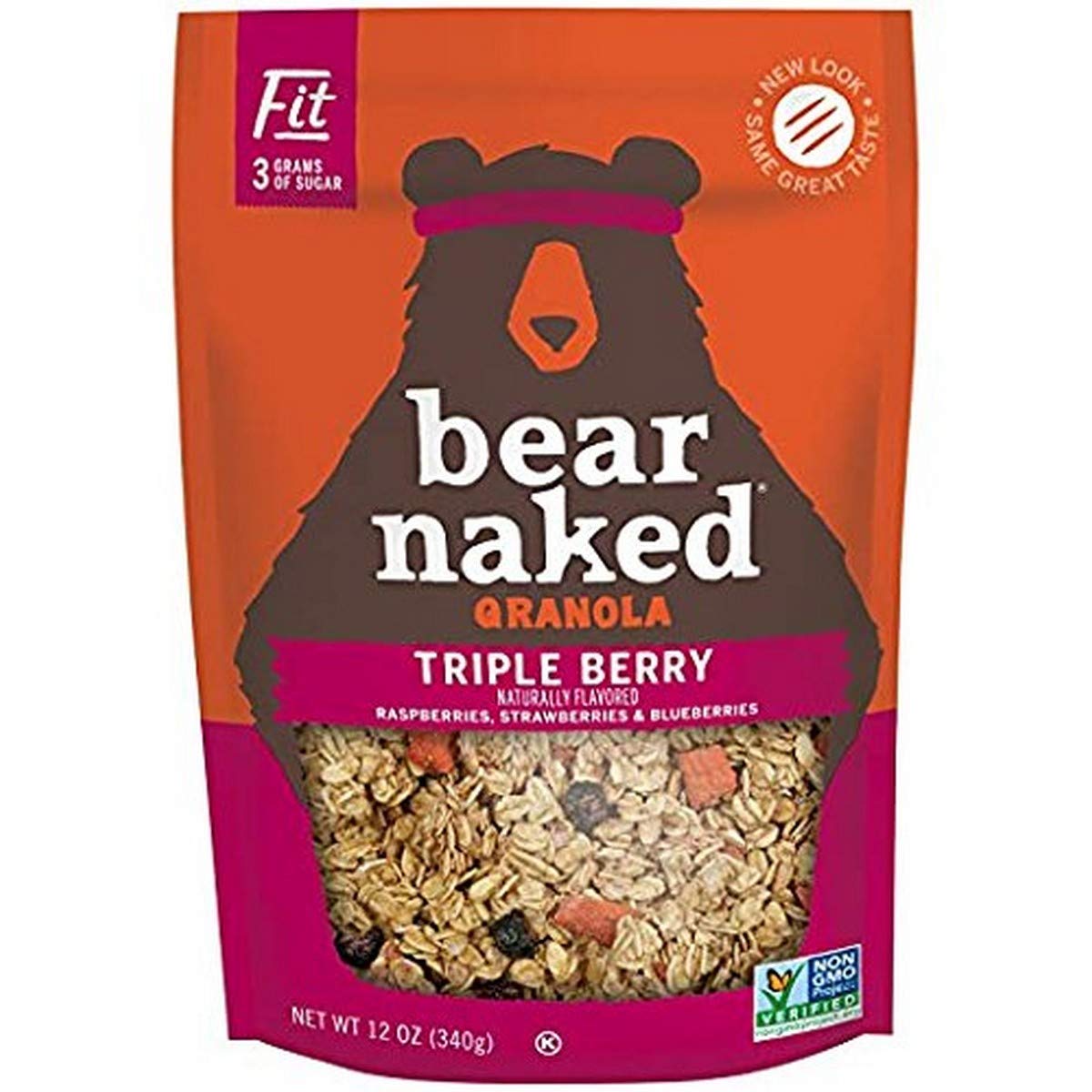 Cereal Triple Berry Crnch Low, 12 Oz (Pack of 6)