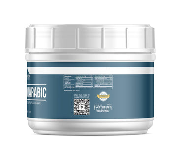Earthborn Elements Gum Arabic (1.25 Lb), Acacia, Multitude Of Uses, Resealable Tub