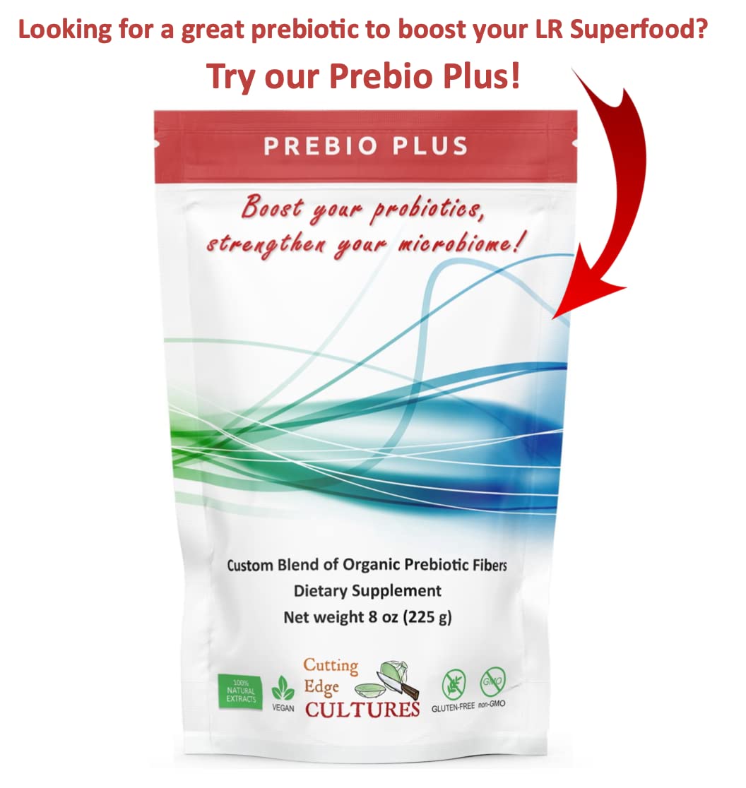 LR SuperFood Starter Culture L. Reuteri ProBiotic As Recommended by Dr William Davis Super Gut, MD Cultured Dairy Low and Slow Y