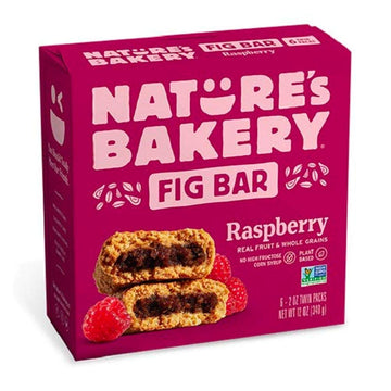 Nature'S Bakery Raspberry Fig Bars, 2 Oz, 6 Ct