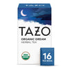 TAZO Organic DREAM Herbal Tea Bags Caffeine-Free Bedtime Tea Relaxing Chamomile and Lavender Blend 16 Total Tea Bags