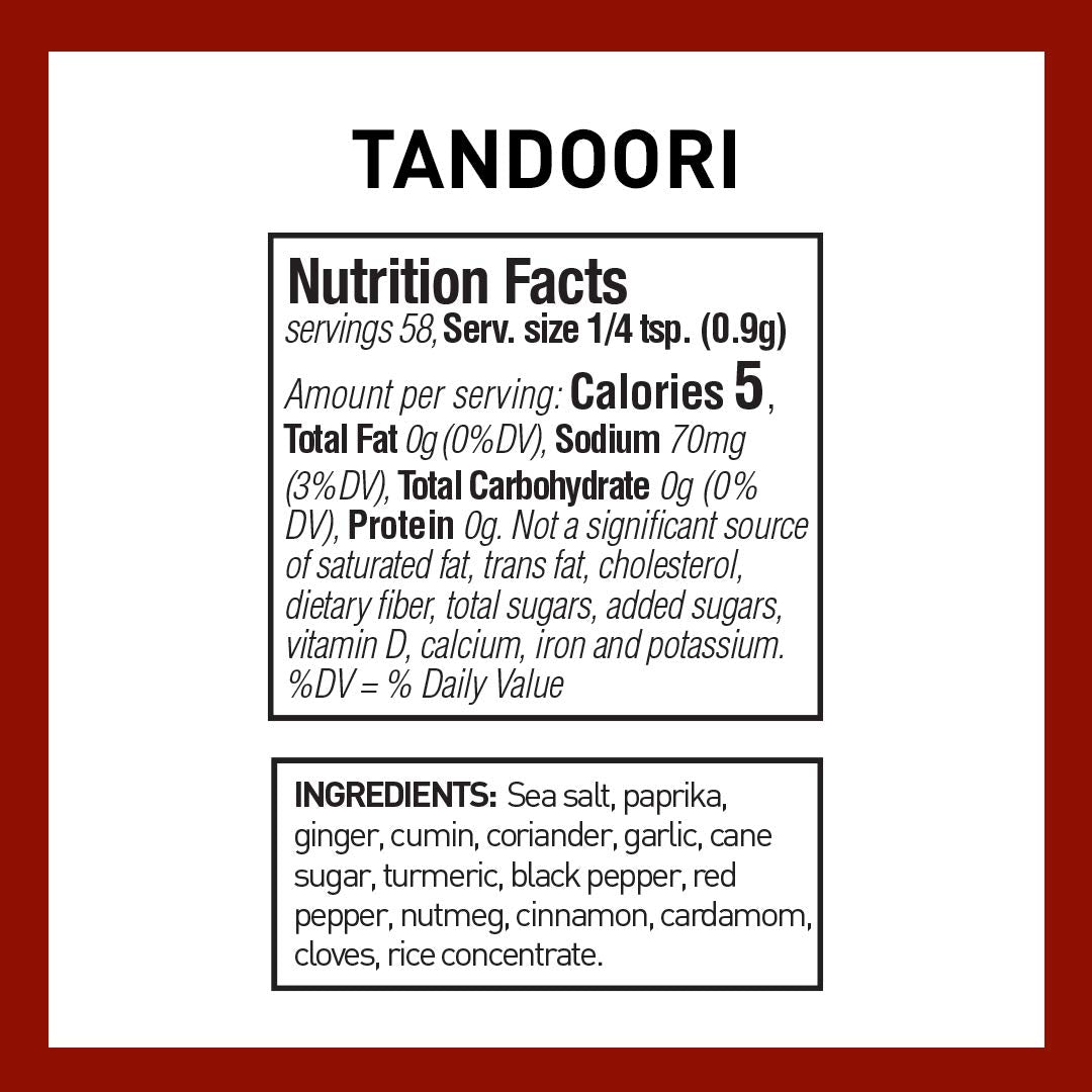 Spice Hunter RUB TANDOORI GLBL FSN