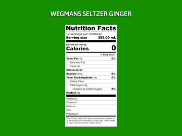 Wegmans Sparkling Water, Natural Mineral Drink, Sugar Free, Flavored Carbonated Beverage With Vitamins & Antioxidants, 0 Calorie