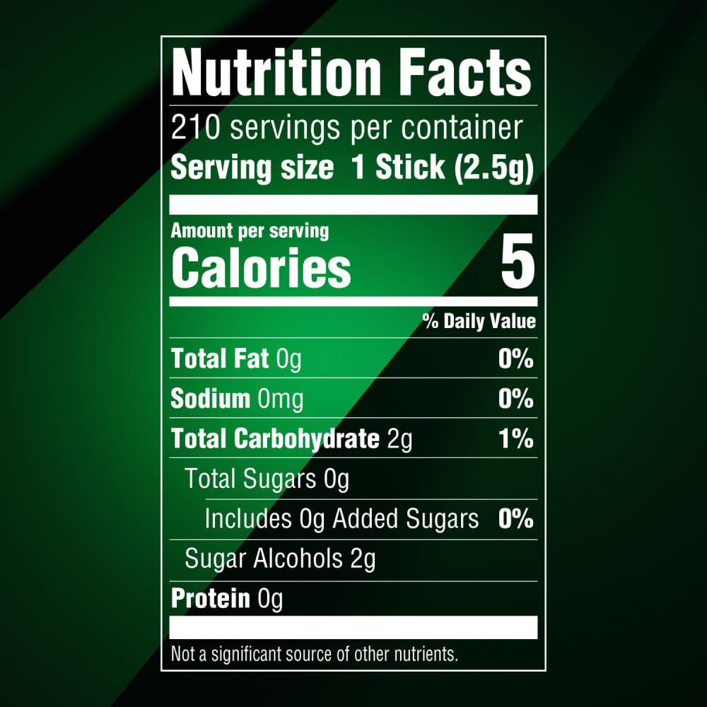5 Gum Sugarfree Gum, Spearmint Rain, 35-stick pack (6 packs total) 35 Count