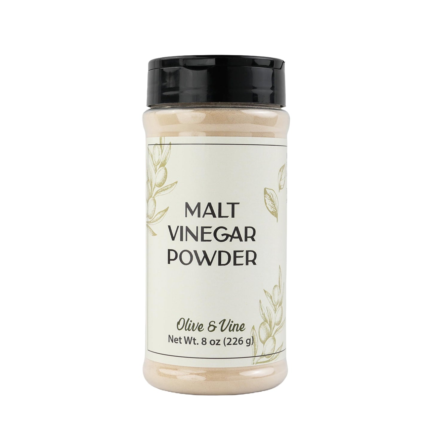 Olive & Vine Malt Vinegar Powder, Tangy Flavor, For Seasoning & Marinades, Rich Tradition, Authentic Taste, For Global Recipes (