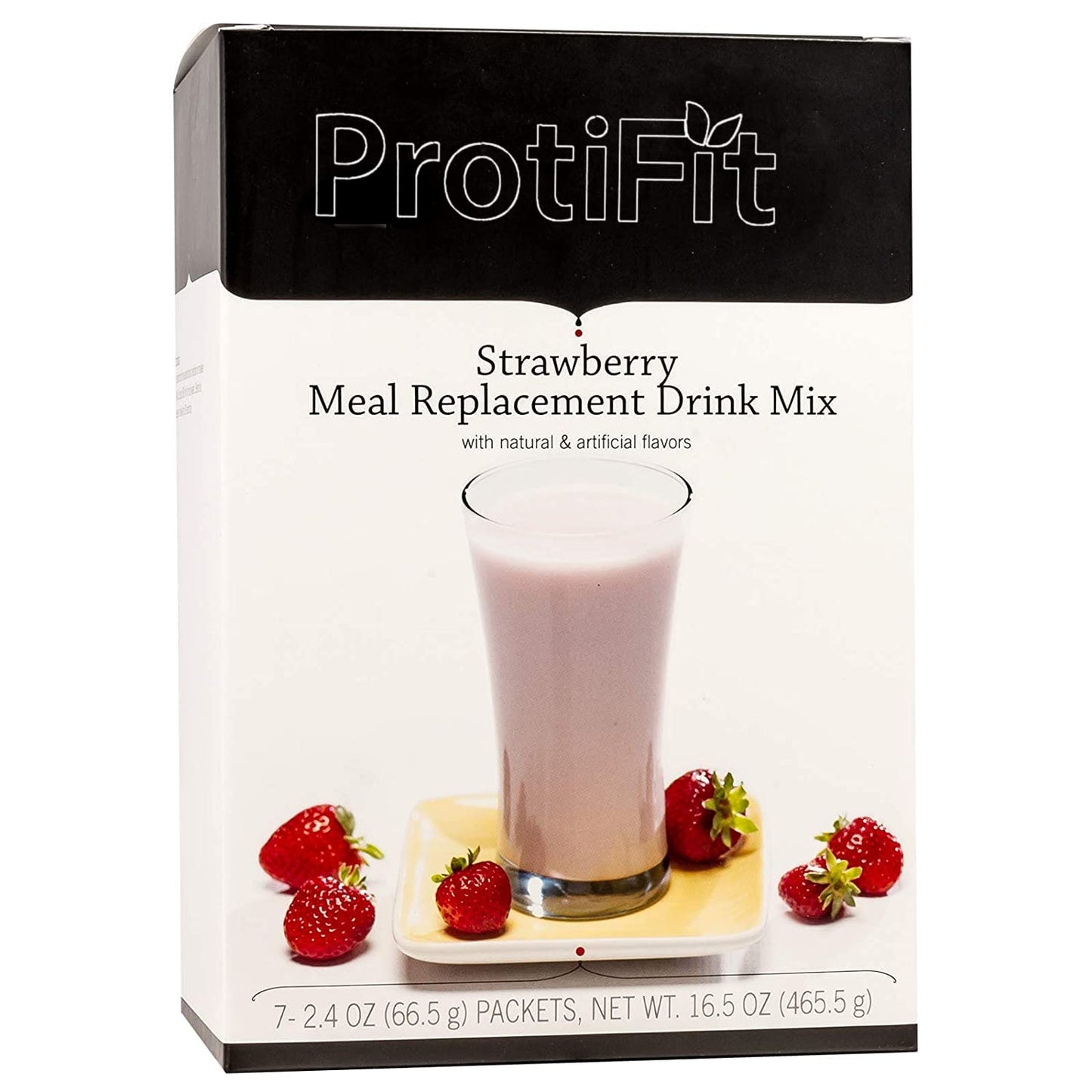 ProtiFit Very High Protein Meal Replacement Drink Mix, 35g Protein, Low Calorie, Strawberry, 1.23 Ounce (Pack of 1)