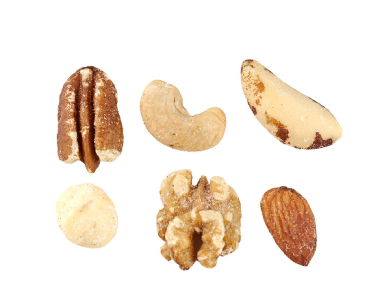 Freshly Roasted Mixed Nuts with Sea Salt (2 Lbs.) - A Delicious Sea Salted Mix of Macadamia Nuts, Cashews, Brazil Nuts, Almonds,