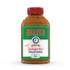 Beaver Extra Hot Jalapeno Mustard, 13 Oz Squeeze Bottle