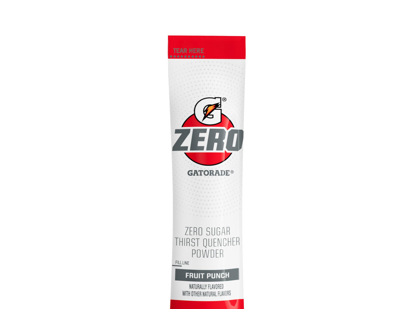 G Zero Thirst Quencher Powder Packets, 0.10 Oz Individual Packets (40 Count) (Fruit Punch)