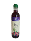 DROP Pure Organic Berry Flavor Bio Syrup-16.9oz (500ml), Natural 30% Concentrate Fruit Syrups,Great For Cocktails,Bevarages,Coff