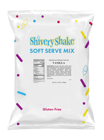 Shivery Shake Vanilla Soft Serve Ice Cream Mix