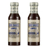 Pork Barrel BBQ Sweet BBQ Sauce | Kansas City Style | 2-Pack, 14oz | Gluten-Free, No High Fructose Corn Syrup