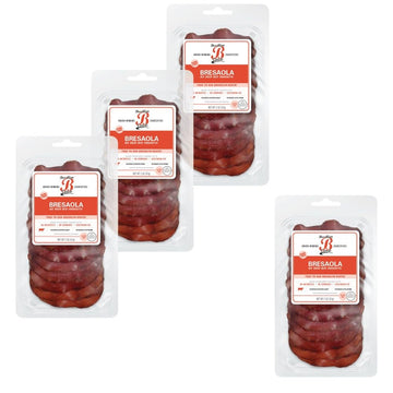 Brooklyn Cured Bresaola Sliced, 2 oz, 4 Pack