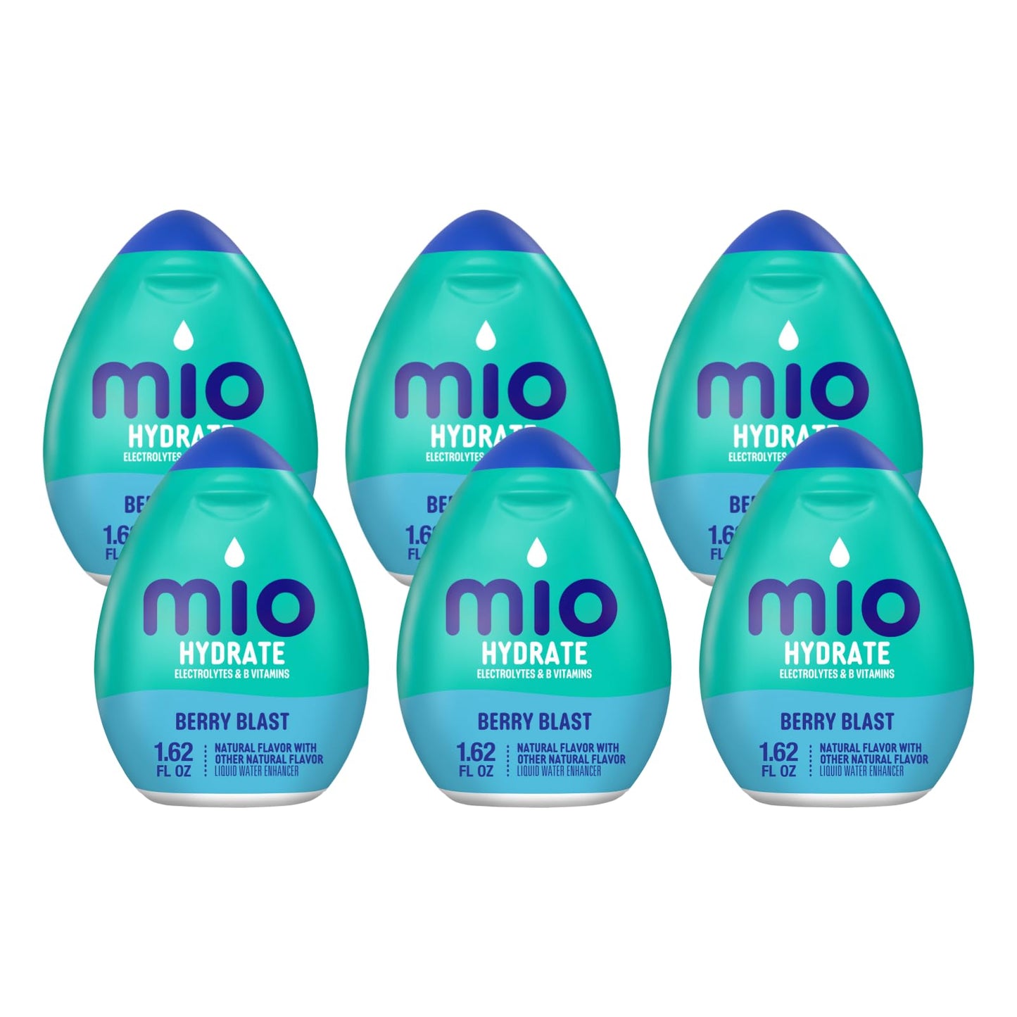 Mio Sport Liquid Water Enhancer, Berry Blast, 1.62 OZ, 6-Pack