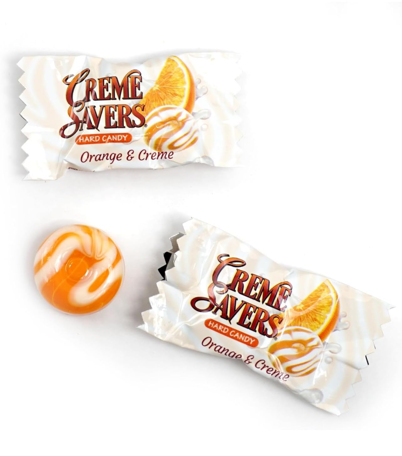 Generic Creamy Delight Hard Candy - Original Strawberry & Orange Flavor, Individually Wrapped, 4-Pack, 16.99 x 6.50 x 17.40 cm