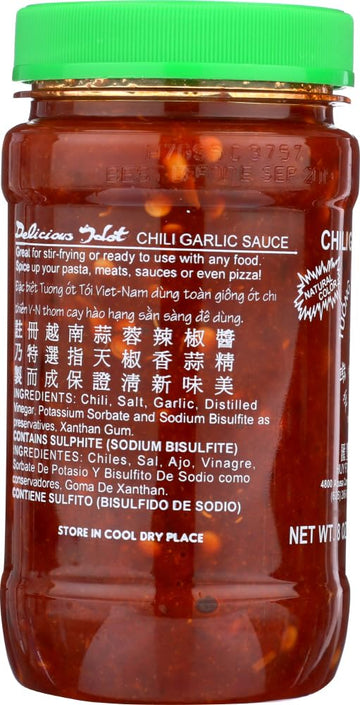 Huy Fong Foods, Chili Garlic Sauce (Pack Of 6)6