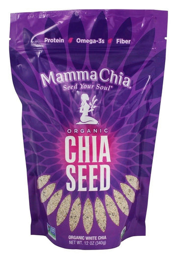 Mamma Chia Organic Seed, White, 12 Oz
