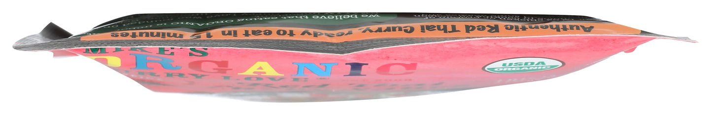 Red Thai Curry Sauce ORGANIC. VEGAN. DAIRY FREE. FOR A QUICK AND EASY MEAL. | 1 x 8.8 oz pouch