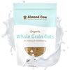 Almond Cow - Organic Whole Grain Oats, Natural Organic Oatmeal Breakfast Foods, Unsweetened Oatmeal Bulk for Plant Based Milk Ma