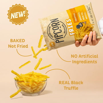 Heirloom Snack Fries Variety Pack By Pipcorn - 5Oz 6Pk - With Truffle, Cheddar, And Fiery Cheddar Flavors, Healthy Snacks, Glute