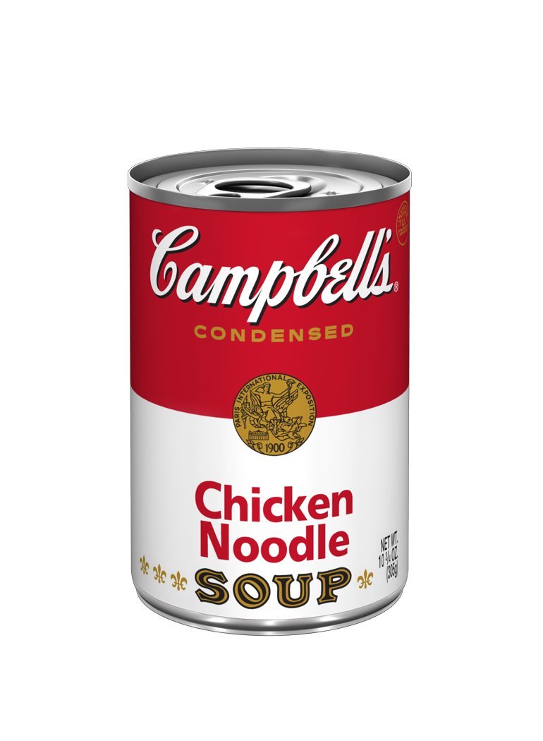 Campbells Red & White Chicken Noodle Soup, 10.75-Ounce Cans (Pack of 12)