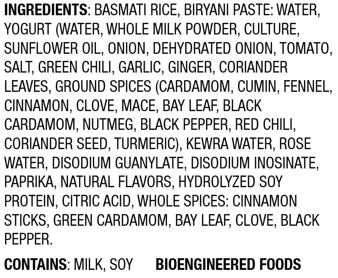 Royal Hyderabadi Biryani Kit - Authentic White Basmati Rice, Biryani Paste, And Whole Spices - 11.5 Oz Box