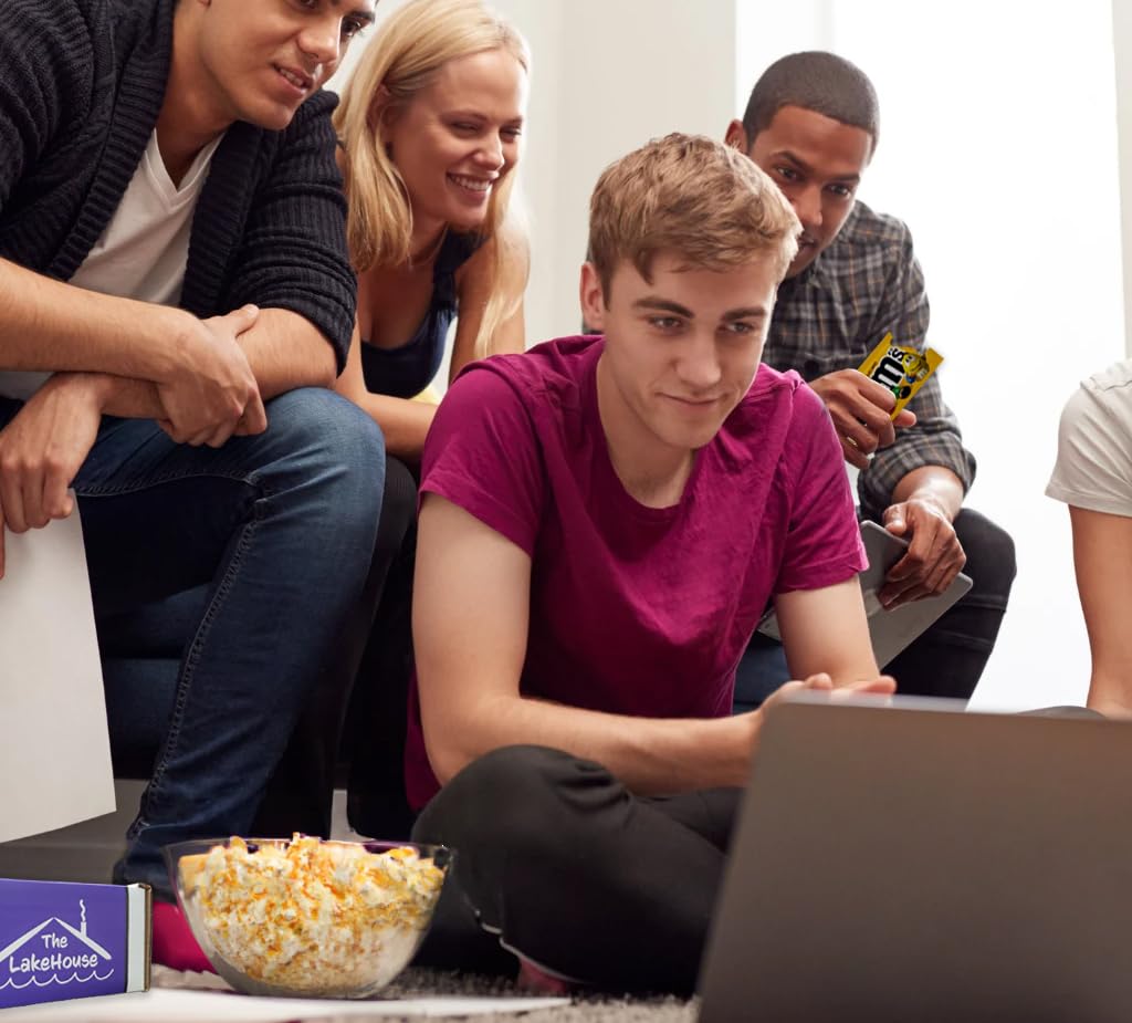 College Care Package For Guys Girls - 56 Count Snack Box Variety Pack - Care Packages For College Students - Dorm Snacks - Colle