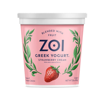 Zoi Grk Yog Strwbry Crem (6X32.00)