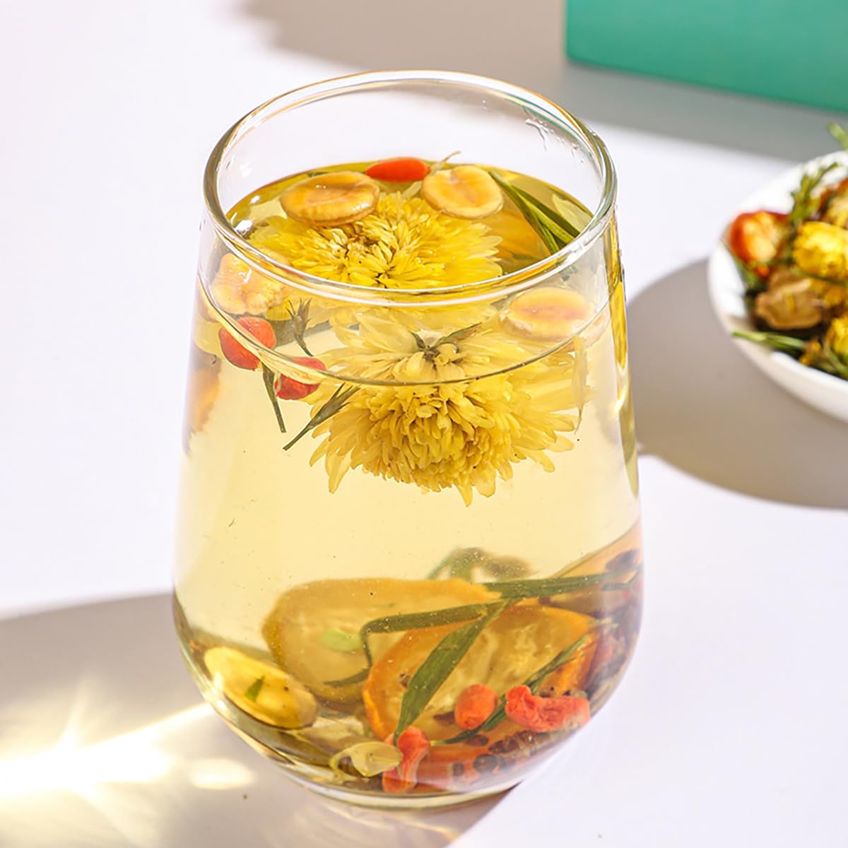 Dandelion Wolfberry Tea Bags,Dandelion Wolfberry Tea Organic Kidneys & Liver Tea Chinese Wolfberry Tea With Seven Herbal Ingredi