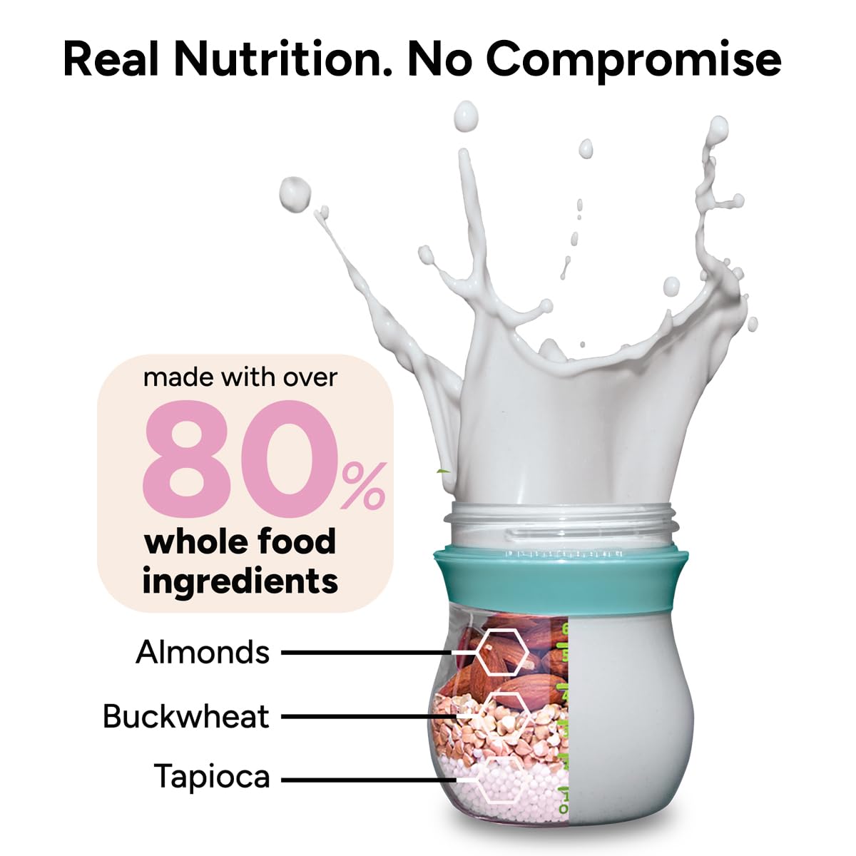 Else Nutrition Toddler Formula 12-36 mo., Plant Based Toddler Nutritional Drink - Soy & Dairy Free, Lactose Free - Complete Baby