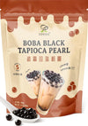 Soeos Tapioca Pearls 2.2 lb (998g) Boba Pearls for Bubble Tea Beverages Sweets Ice Cream Shakes Desserts & Smoothies Topping - Ready in 5 Minutes