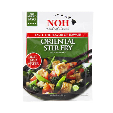 NOH Foods Seasoning Packets - Oriental Stir Fry Mix, 1.5 oz, Pack of 3
