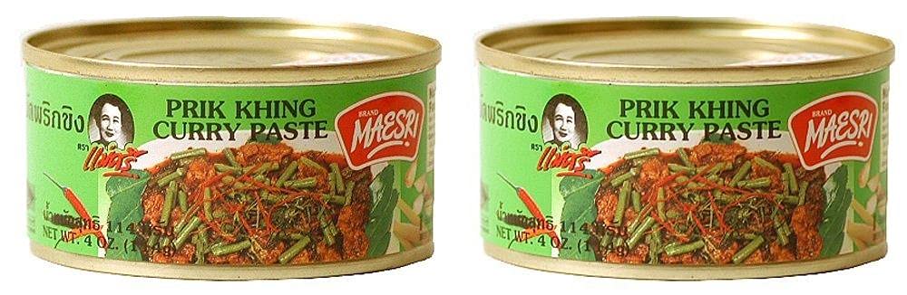 Maesri Prik Khing Curry Paste (Pack of 4)
