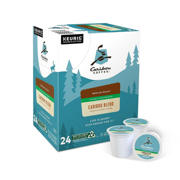 Caribou Coffee Decaf Blend K-Cup, 24 Count (Pack Of 1)