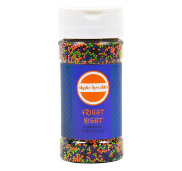 Mystic Sprinkles Halloween Sprinkle Mixes (Fright Night Nonpareils Mix 3.8Oz)