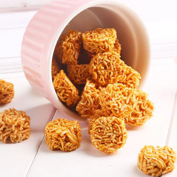 Crispy Noodles Instant Noodles 9.8Oz. Spicy Flavor Instant Ramen Noodles Simply Noodles Snacks Casual Snacks Small Snacks