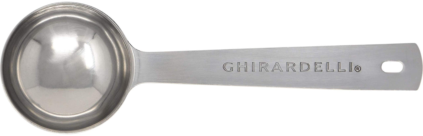 Ghirardelli Black Label Chocolate Sauce 87.3 Ounce with Ghirardelli Pump and Spoon