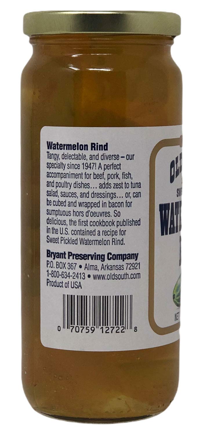 Old South Sweet Pickled Watermelon Rind - 20 oz - (Pack of 1)