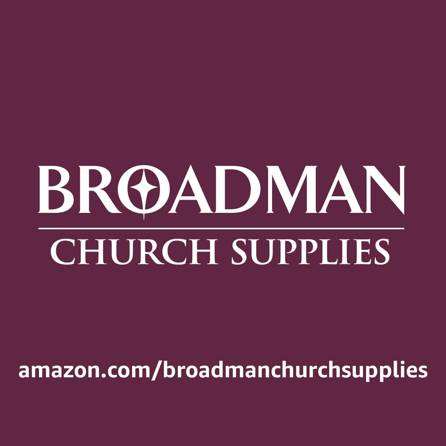 Broadman Church Supplies Communion Wafer, Round with Cross Design, 1,000 Count