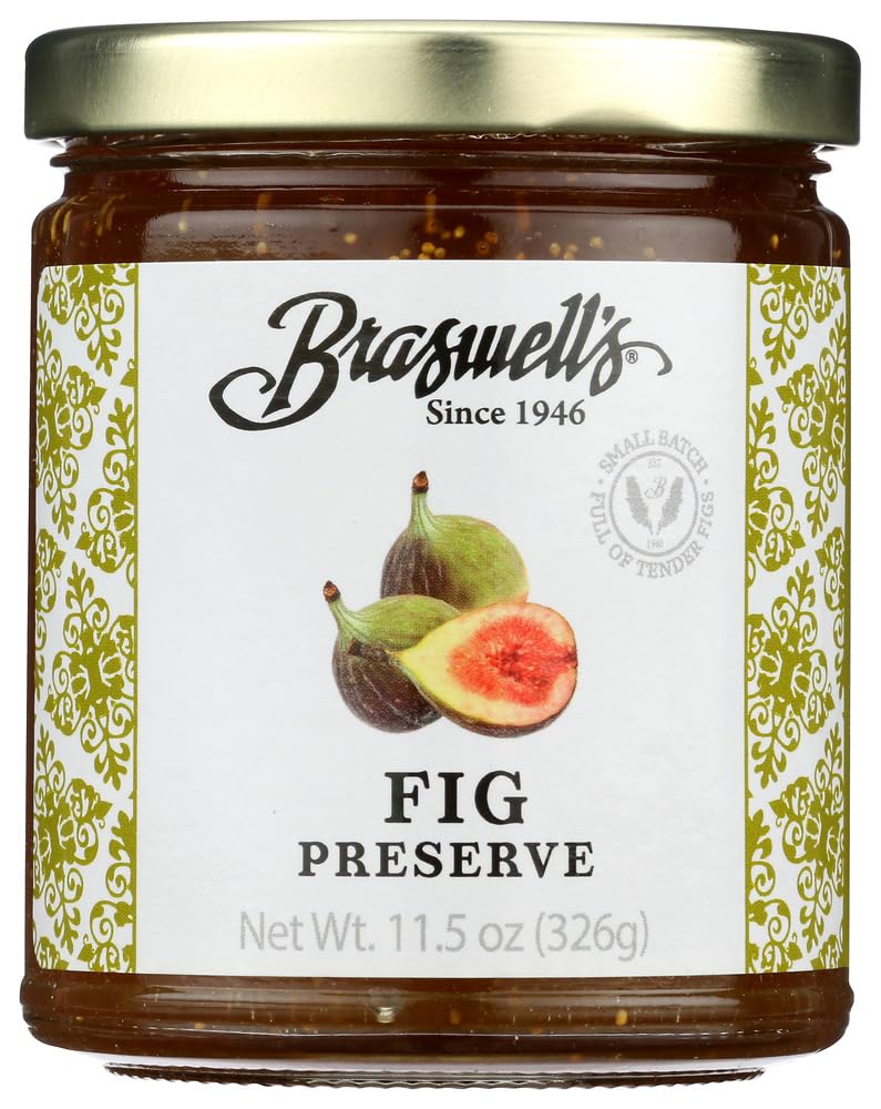 Braswells Fig Preserves, 11.5 Ounce (Pack of 6)