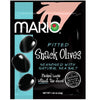 Mario Camacho Foods Pitted Snack Olives - Black Olives with Sea Salt - 1.05 oz Pouches (Pack of 12)