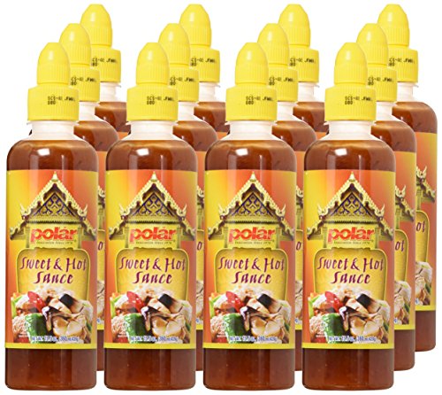 MW Polar Sweet & Hot Sauce, 15.5 Ounce - Pack of 12, Bold Flavor for Dishes