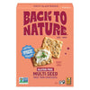 Back to Nature Gluten Free Multi-Seed Rice Thin Crackers, Non-GMO, Vegan Friendly Snack Cracker, Made with Whole Grain Brown Ric