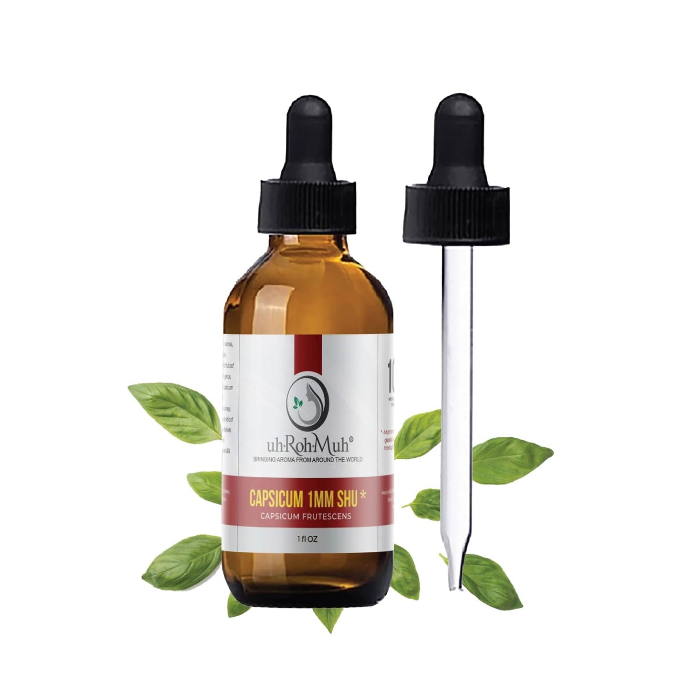 Top-Grade Oleoresin Capsicum Extract - One Million Shu Pure Capsaicin Oil - Capsicum Frutescens - Solvent-Extracted Oil For Food Cosmetics Nutritional Dietary Supports - 1 Fl Oz