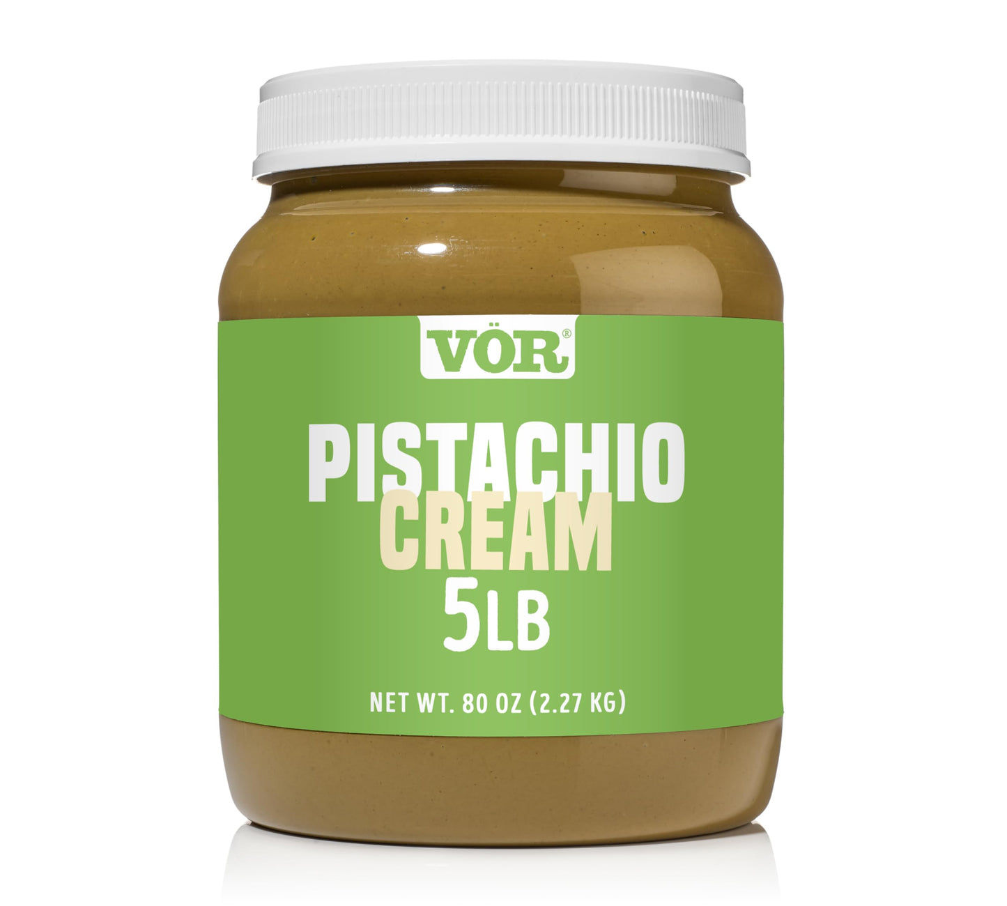 Vr Pistachio Cream (5Lb) | Rich & Nutty Pistachio Cream Spread For Knafeh Dubai Chocolate Bars