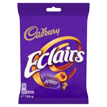 Cadbury Chocolate Eclairs 130g Bag