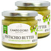 CAMPO D'ORO - Pistachio Cream Butter, Sweet, 2 x 6.35 oz (180 g), Premium Ingredient to make Knafeh Pistachio Dubai Chocolate Ba