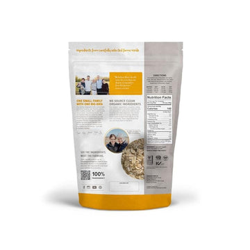 One Degree Organic Foods, Gluten Free, Sprouted Rolled Oats, 24Oz, 1 Pack